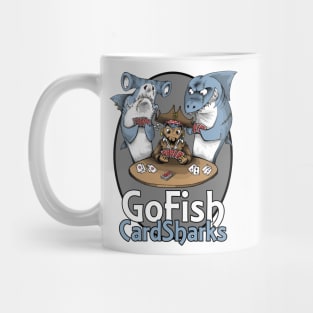 Go Fish Card Sharks Mug